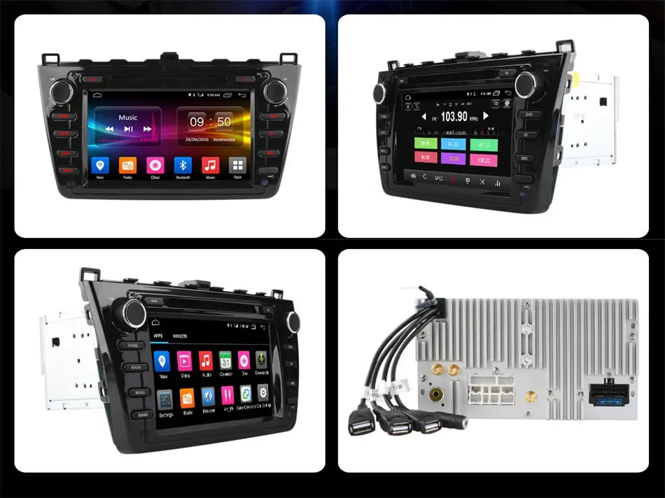 Flash Deal Quad Core Android 6.0 Car DVD Player For Mazda 6 Ruiyi Ultra 2008 2009 2010 2011 2012 4G Wifi Radio Stereo GPS 2GB RAM Bluetooth 12 Flash Deal Quad Core Android 6.0 Car DVD Player For Mazda 6 Ruiyi Ultra 2008 2009 2010 2011 2012 4G Wifi Radio Stereo GPS 2GB RAM Bluetooth 12