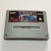

Turtles In Time Good Quality 16Bit 46Pin Super Game Card
