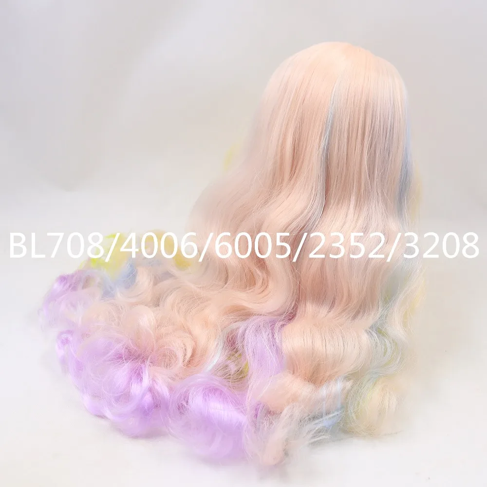 Neo Blythe Doll Multi-Color Hair with Takara RBL Scalp Dome 1