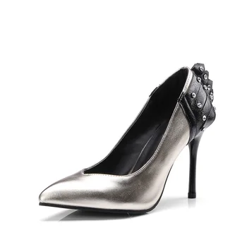 

Sexy stilettos high fashion single shoe 18 years new fashion diamond tip 43 shoes 32-1836