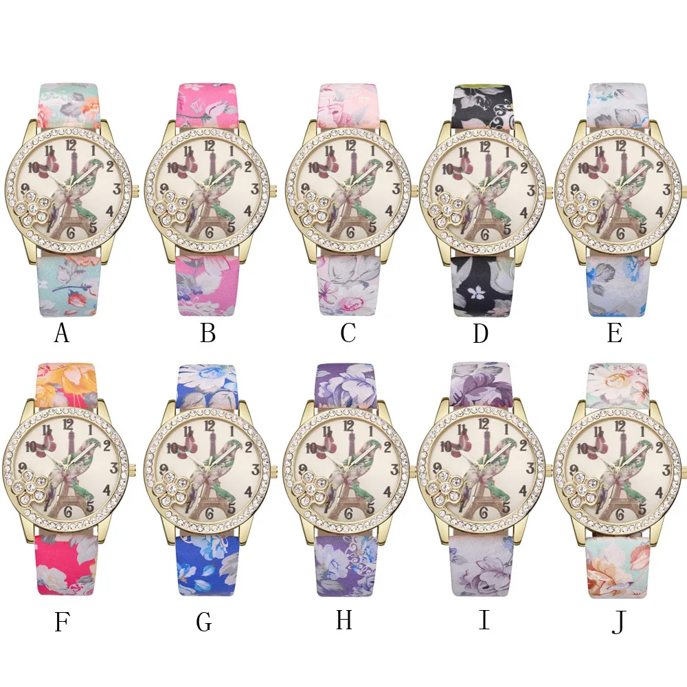 Модные женские часы с ремешком корпус часов цветные Montre Pour Femme|Женские часы| |