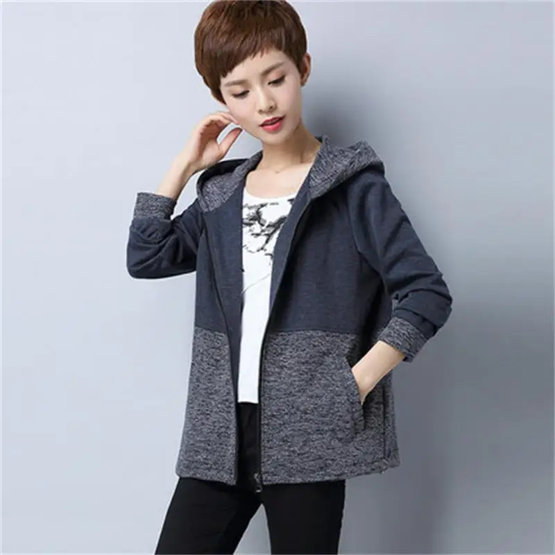 Pour 2 Le Coréenne Veste 3 La Et Courte Automne De Nouvelle Lâche Section Version Femelle Augmenter Engrais 2018 Code Printemps Mince 1 PCRqzz