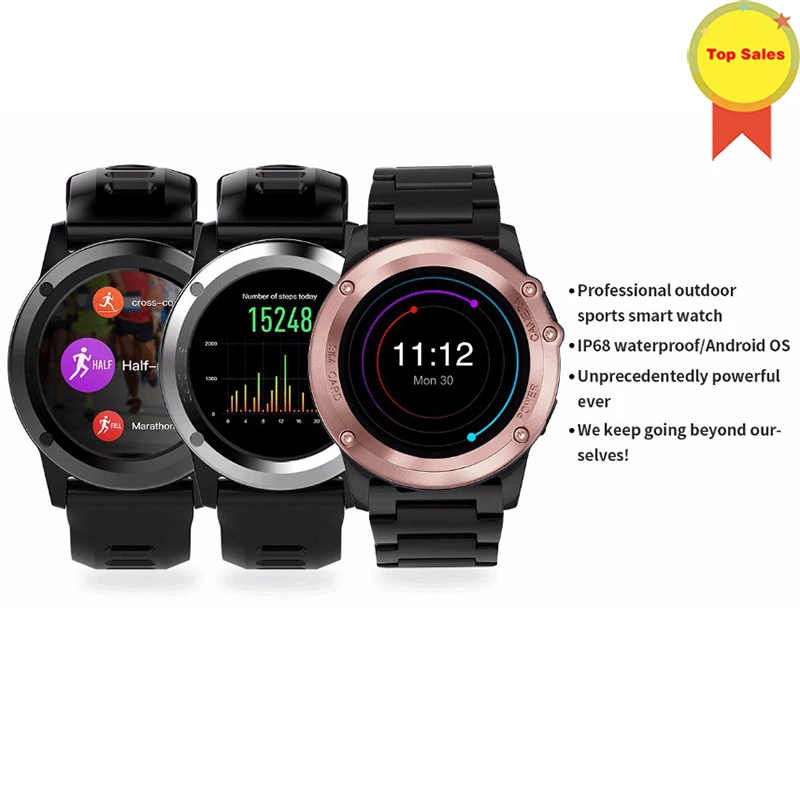 

smart GPS watch MTK6572 Wifi Camera Android Smart 3G Watch IP68 Waterproof Heart Rate Monitor Smartwatch 4GB 512MB for IOS Phone