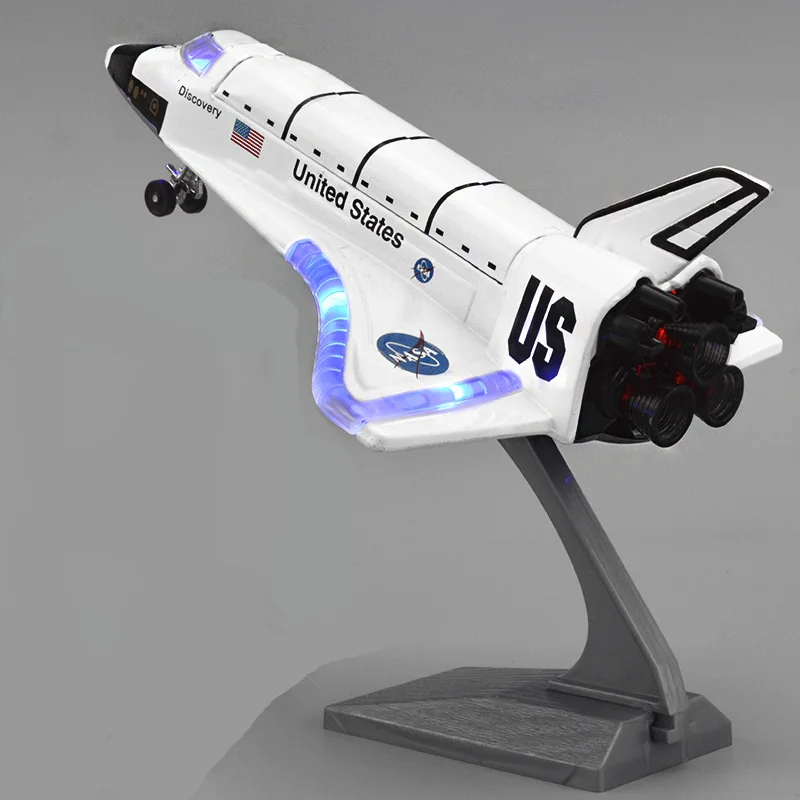 [[Funny] Simulation US Light and Sound Alloy Space Shuttle model