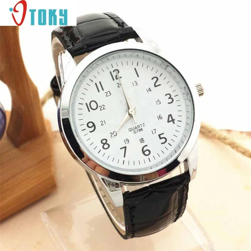 

delicate design Orologi Unisex Elegant Analog Luxury Sports Leather Strap Quartz Mens Wrist Watches orologi fb Dropshipping