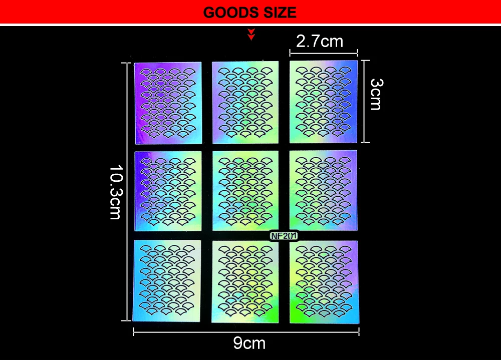 WUF 1 шт. полые наклейки для дизайна ногтей трафарет советы направляющие переводные наклейки s Аксессуары французские советы ногти наклейка украшение