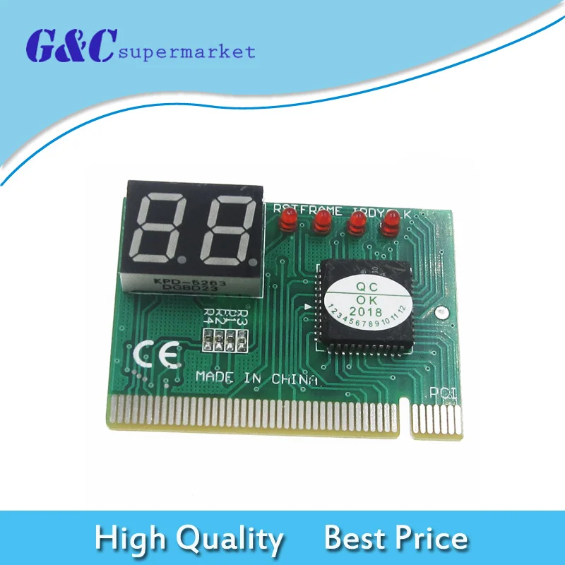 

2 Digit 3 in1 PCI-E PC Analyzer Analysis Diagnostic Card USB Card POST Card
