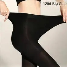 Большие размеры 120D, осенне-зимние теплые эластичные колготки, колготки для женщин, удобные эластичные колготки большого размера, женские чулки
