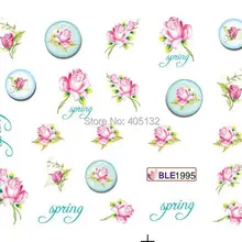 BLE1995-2005,, 20 листов/партия, смешанные серии, милые наклейки для ногтей