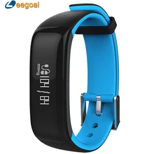 Новый P1 smart bluetooth браслет SmartBand артериального давления монитор сердечного ритма фитнес-трекер Smart Браслет Водонепроницаемый браслет