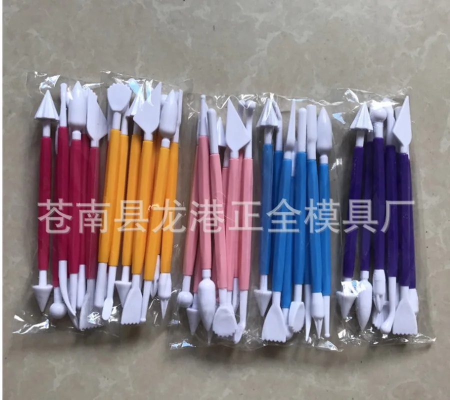 

by dhl 500set 8pcs/set Fondant Cake Decorating Flower Sugar Craft Modelling Tools Clay Fondant Cake Decorating Tools