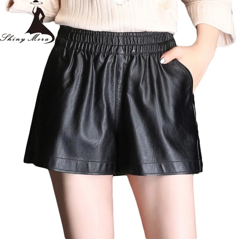 Online Get Cheap Shiny Leather Shorts -Aliexpress.com