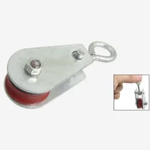 Lhll-горячая серебристо-красный 0,03 т металлический одиночный поворотный кольцевой подъемный трос шкив