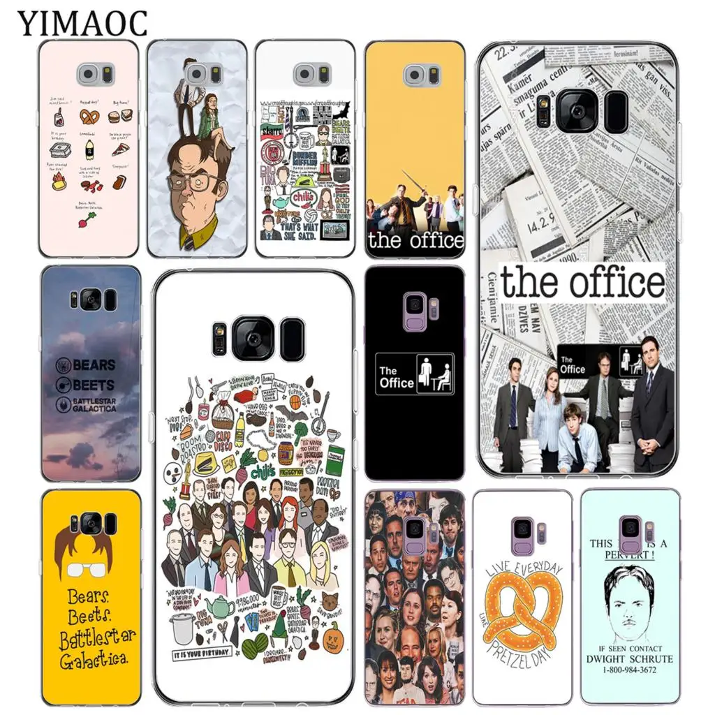 Мягкий силиконовый чехол YIMAOC для телефона Samsung Galaxy S10 S9 S8 Note 10 Plus S7 Edge S10e | Мобильные