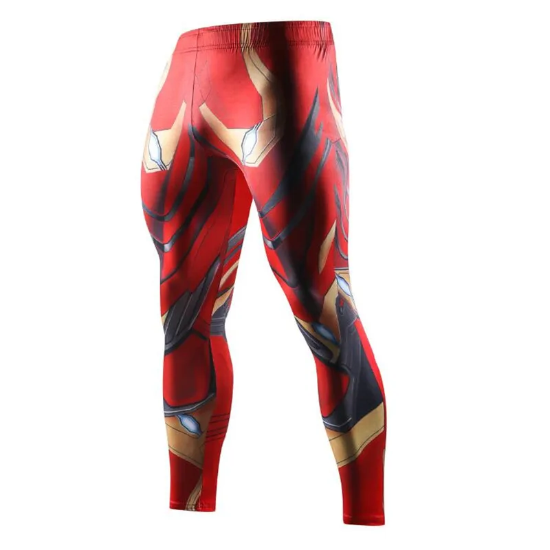 Avengers Infinity War SpiderMan Iron Man Tom Holland Black Panther Cosplay Costumes Running tights Gym bodysuit clothes trousers