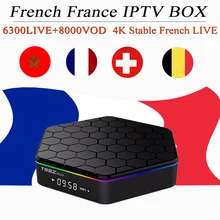 Французский ip tv box t95z плюс android tv box футбол арабский Франция Бельгия Великобритания Испания Швейцария ip tv smart 4k ip tv smart tv box