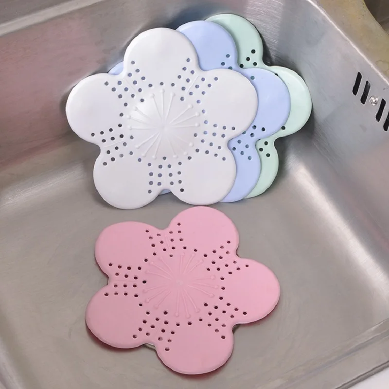 Flower Shape Flter Kitchen Sink Floor Cover Bathroom Sewer Gutter Anti