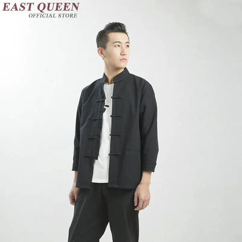 Traditional chinese clothing for men male bomber jacket coat men winter oriental streetwear Chinese clothes KK1528