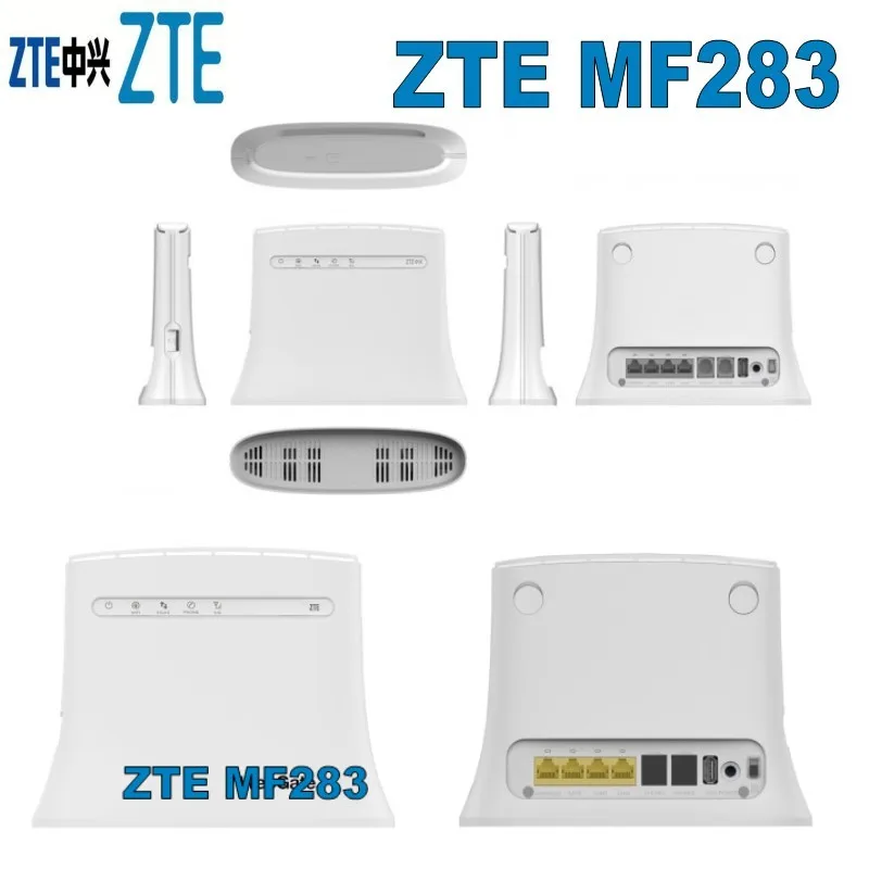 ZTE роутер MF283 + 800/1800/2600 МГц 4G 2G 3G LTE 150 Мбит/с|zte mf283|4g lte 800lte 3g |