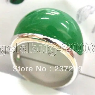 

FREE SHIPPING>>>@@ Wholesale price S ^^^^Jewelry Unique Design Huge Green stone Finger Ring Size :#7 #8 #9 #10