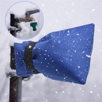 

Outdoor Blue Faucet Cover 2Pcs Oxford Cloth Faucet Freeze Protection For Faucet Faucet Accessories Musluk Aksesuar 40JUN14