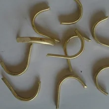 5 шт. труба правую руку пальцем крючки в первоначальный цвет латуни для ремонта