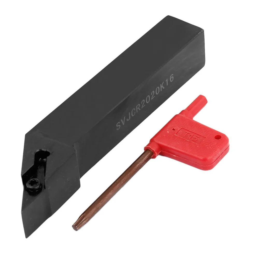 free shipping 125mm Length External Turning Tool Holder SVJCR2020K16 w