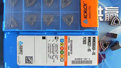 

5PCS NEW IN BOX KOR+ WNMG060404-HS PC9030 WNMG331-HS CNC Carbide Insert 10pcs #xh01