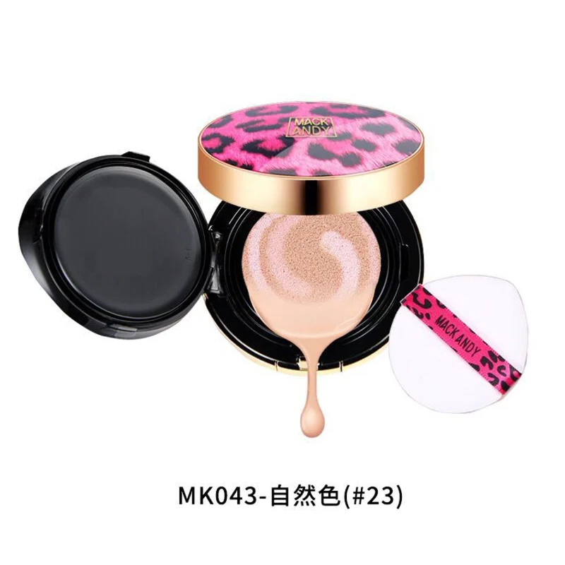 MACKANDY Leopard grain, три цвета, воздушная подушка, BB крем, красота, блогер, рекомендуемый блок, дефект, Локация, тональный крем