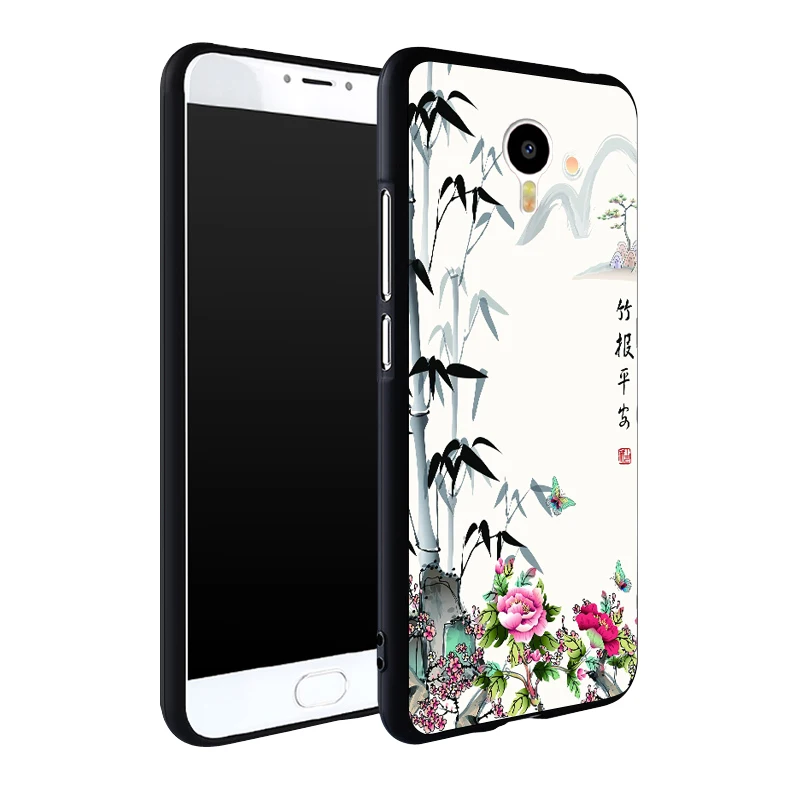 Meizu M3 Note Case Original Cover for Meizu M3 Note Case bag Cover Skin Wolf Fish Skull m3 note Fundas 100% BiNFUL 32