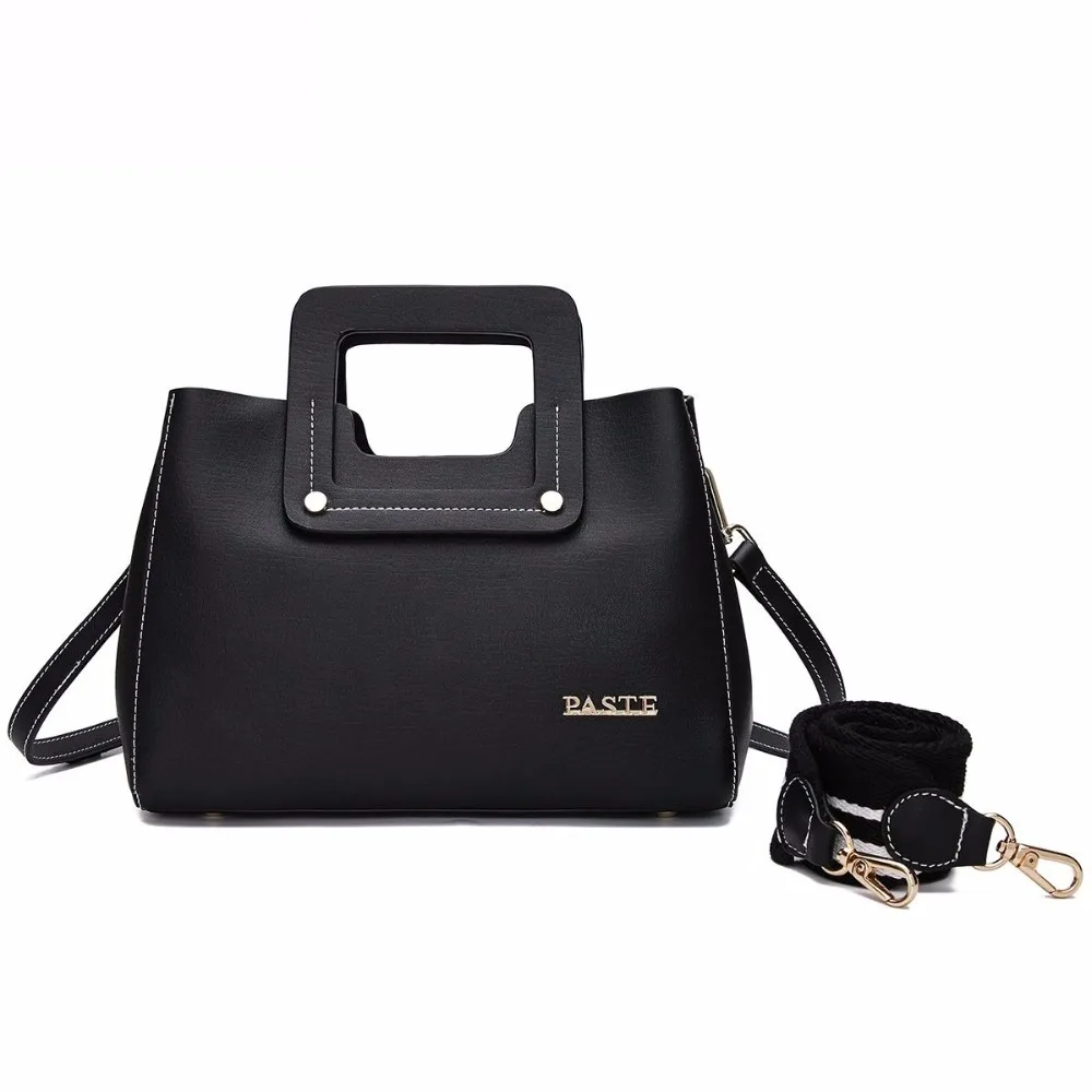 

LOEIL New ladies bag casual leather handbag shoulder Messenger bag leather handbag fashion wild Korean version of the tide