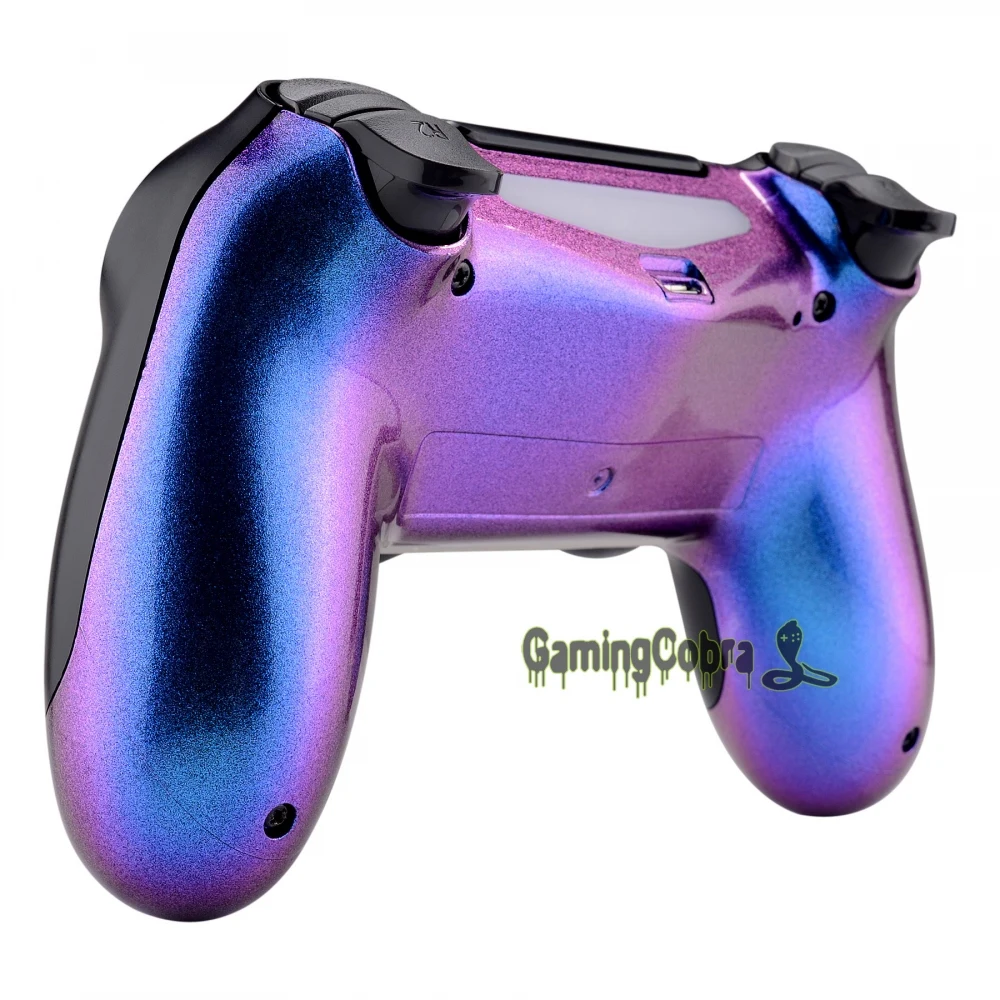 

Purple Blue Chameleon Bottom Shell Back Housing Case Fix Part for PS4 Slim Pro Controller JDM-040 JDM-050 JDM-055 - SP4BP01