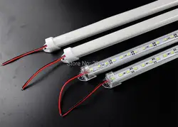 10 шт./лот 5630 SMD LED бар свет 36leds 50 см кабинет led light tube DC12V витрина LED Жесткий полосы бесплатная доставка