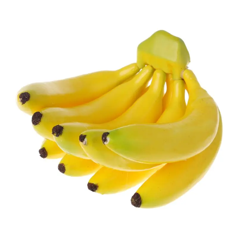 

Realistic Lifelike Artificial Banana Bunch Fruit Fake Display Prop Decorative Food Home Party Decor