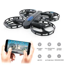 New H45 BOGIE RC Helicopter Selfie Aircraft WIFI FPV 720P Camera +Smart Hold Altitude Wheel Type Folding Drone Children RC Toys