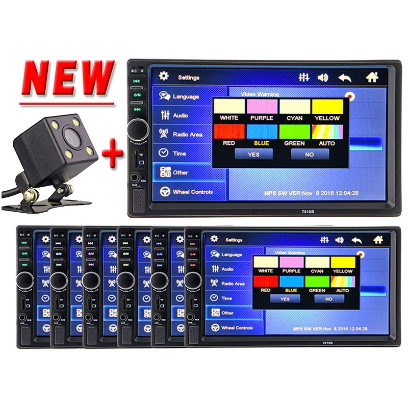 imágenes para 2 Din Coche Multimedia Reproductor de Vídeo Bluetooth Estéreo FM Radio MP4 MP5 Audio volante Auto Electrónica 2din autoradio NO DVD imágenes para 2 Din Coche Multimedia Reproductor de Vídeo Bluetooth Estéreo FM Radio MP4 MP5 Audio volante Auto Electrónica 2din autoradio NO DVD