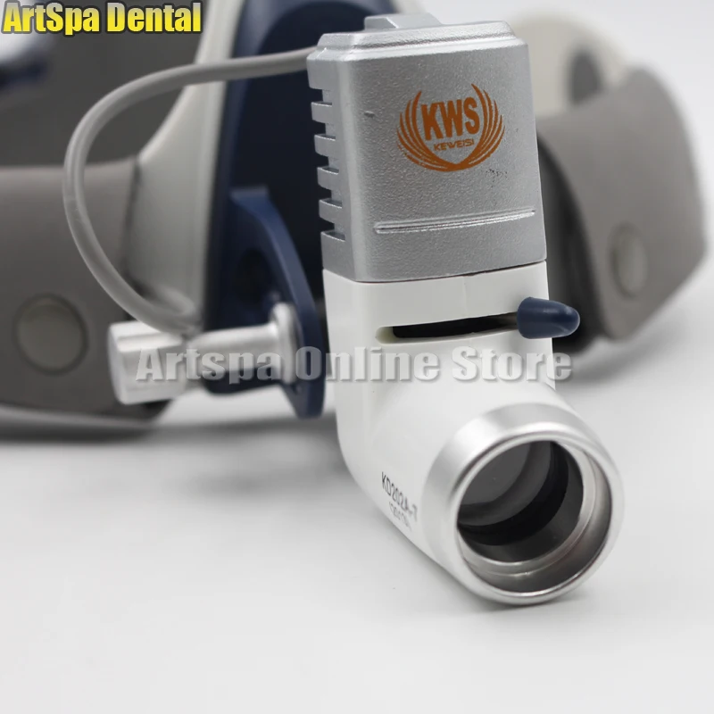  5W LED Dental Surgical Headlight Lamp All-in-one With 3.5X420mm Binocular Galileo Frame Loupe Magni - 32829221469