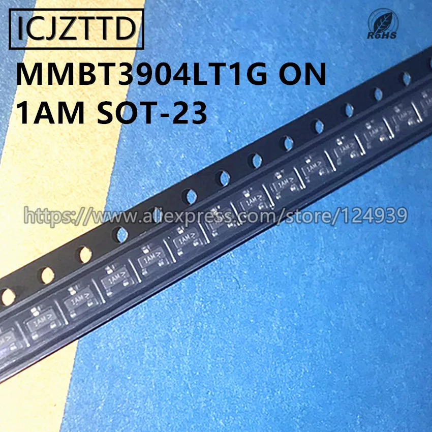 100 шт. новый оригинальный BC850C SOT 23 2G BC860C 4Gt 45 в 100mA BC850 BC860 MMBT3904LT1G MMBT3906LT1G 1AM 2A BC850CW BC860CW