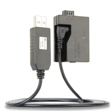 5 V USB ACK-E5 Stick Kabel netzteil LP-E5 dummy batterie DR-E5 dc koppler grip für canon eos 450d 500d 1000d xs xsi T1i