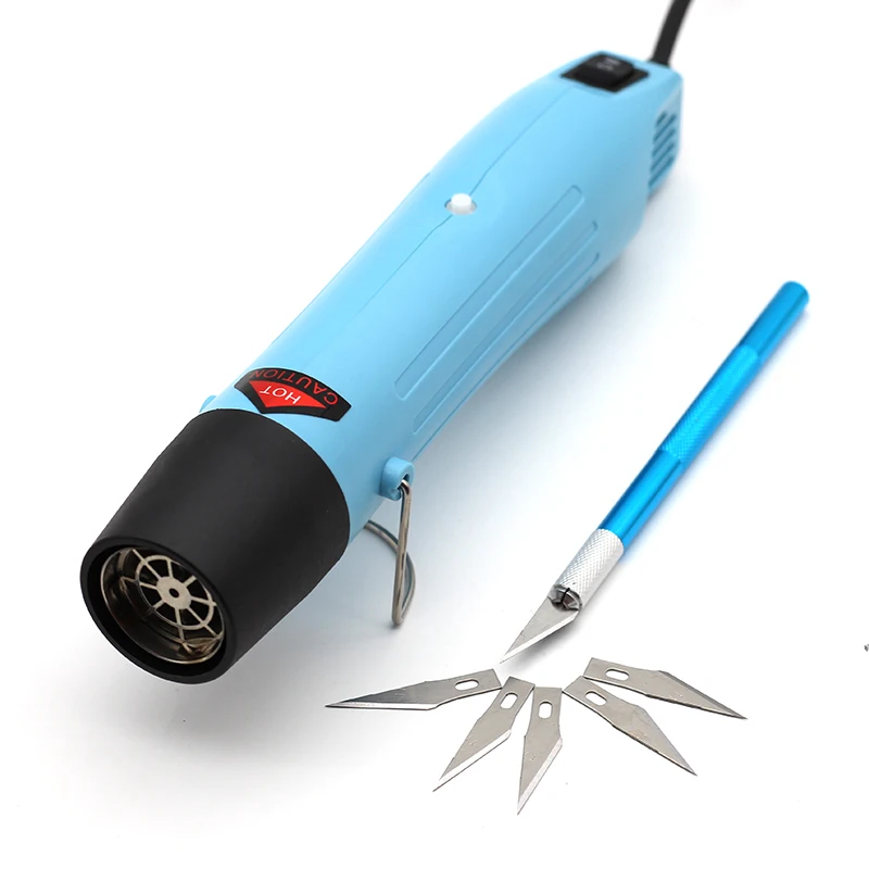 220V 300W Hot Air Gun For DIY Using Electric Hair Dryer Hot Air Tool Soldering Heat Gun Industrial with Supporting Embossing 858
