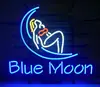 Custom BLUE MOON Neon Light Sign Beer Bar