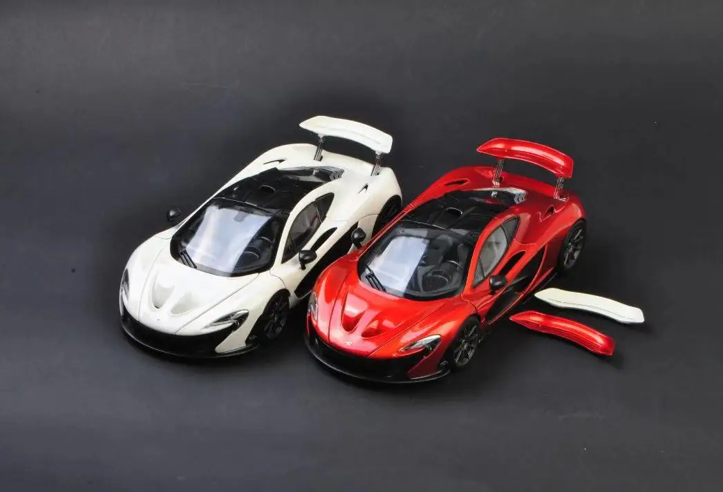 Высокая имитация 1:18 Diecasts & Toy mlaren P1 открыть двери Модель автомобиля коллекция