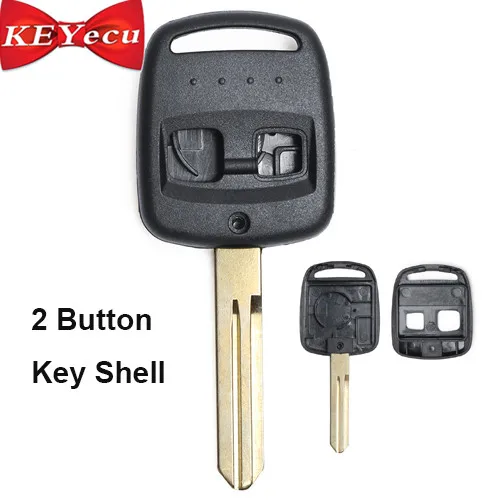 

KEYECU 2 Button Remote Key Shell for Subaru Legacy Forester Impreza Outback 2000-2003