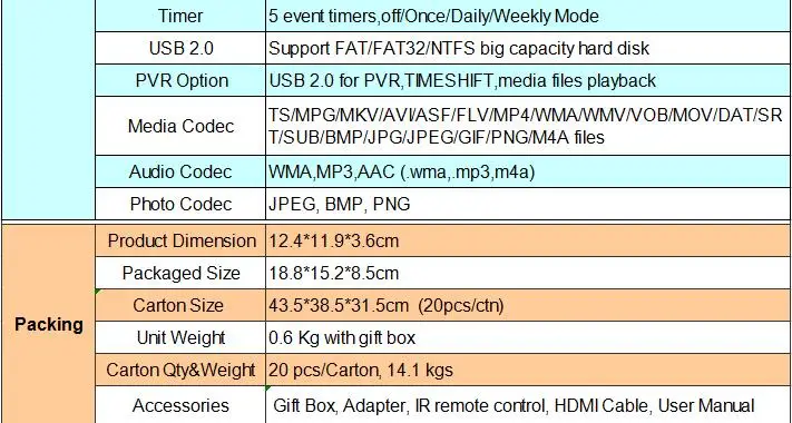 Cccam ip tv Freesat GTS Pro Receptor DVB-S2 Amlogic S905D android 6,0 tv BOX 2 ГБ 8 ГБ+ 1 год cccam спутниковый телевизор