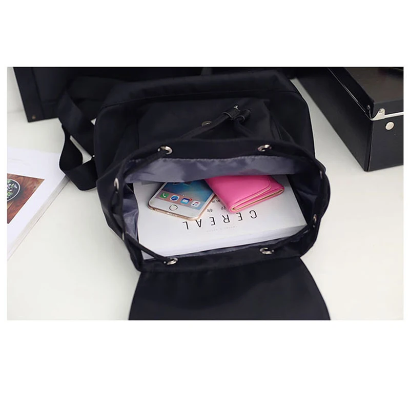 2018 Mochilas de moda de nailon para mujer, mochila para niñas, mochila escolar para ordenador portátil, mochila negra, Venta caliente 2018 Mochilas de moda de nailon para mujer, mochila para niñas, mochila escolar para ordenador portátil, mochila negra, Venta caliente
