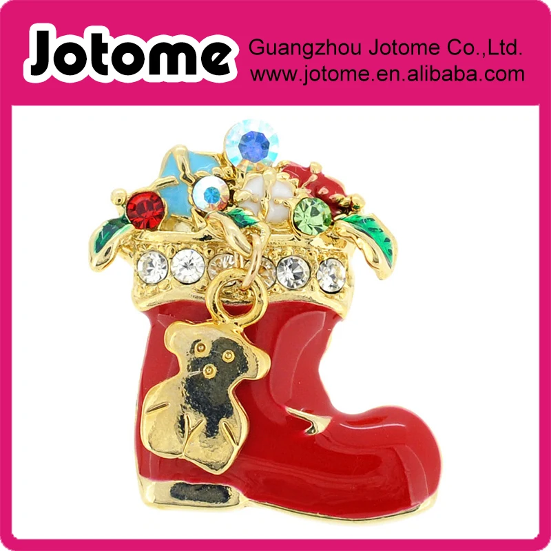 

Рождественская брошь в виде тростника 0,875x1,125 дюйма