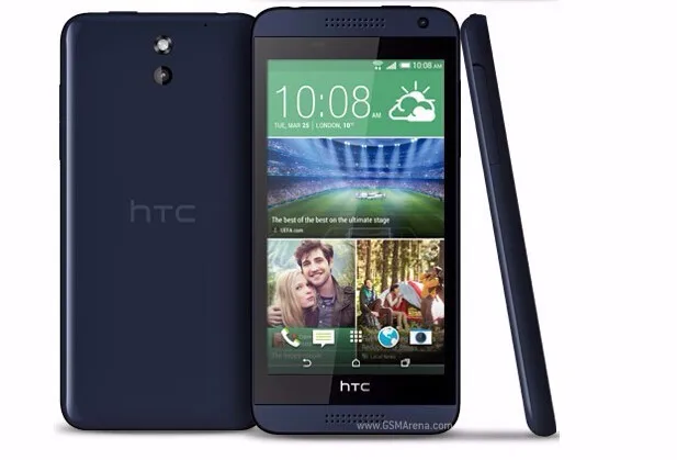 Оригинальный htc Desire 610 Qual Core телефон 4,7 'сенсорный 1 ГБ оперативная память 8 встроенная gps Wi Fi разблокирована 3g и 4 г Android телефон восстановлен