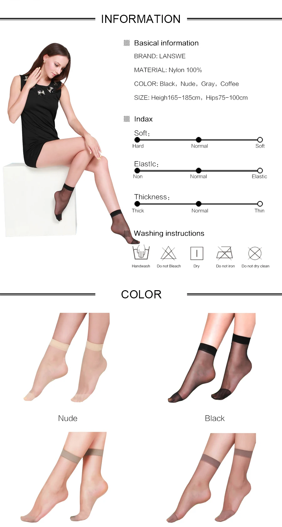 Для женщин летние ультра-тонкие носки бренд 5 пар/лот нейлон леди Носки Для женщин тонкий кристалл Носки