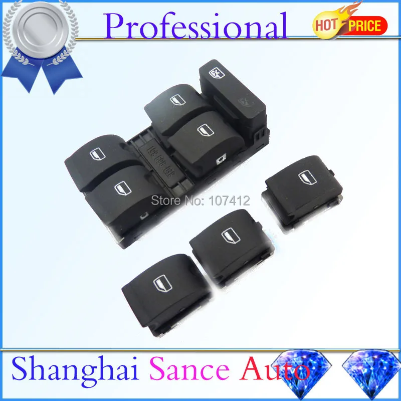 Выключатель питания для окон Audi A4 B6 B7 S4 RS4 Avant Quattro 2002 03 04 05 06 07 2008|window switch|power window