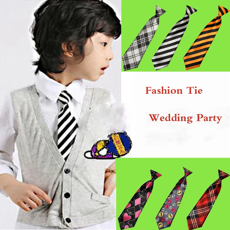 

Children Baby&kids Boys Girls Elastic Necktie Tie Casual Neck Ties Wedding Party Accessories HD0001b